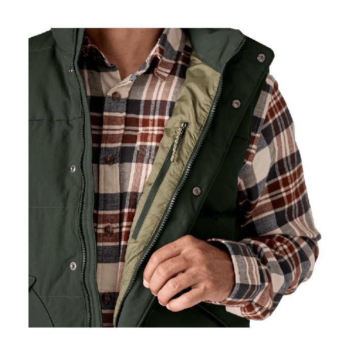 Moški puhast brezrokavnik DOWNDRIFT (Old Growth Green)