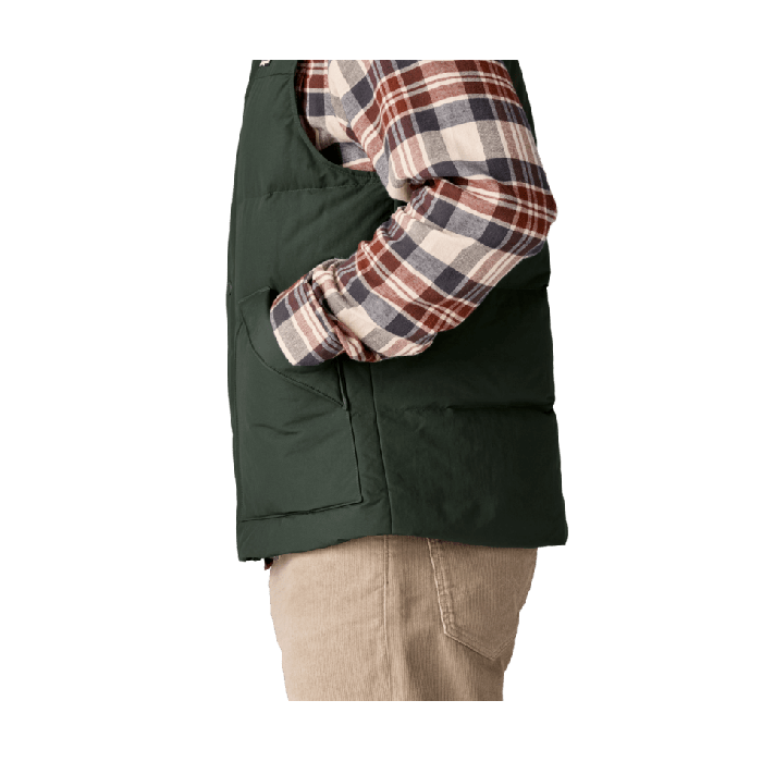 Moški puhast brezrokavnik DOWNDRIFT (Old Growth Green)