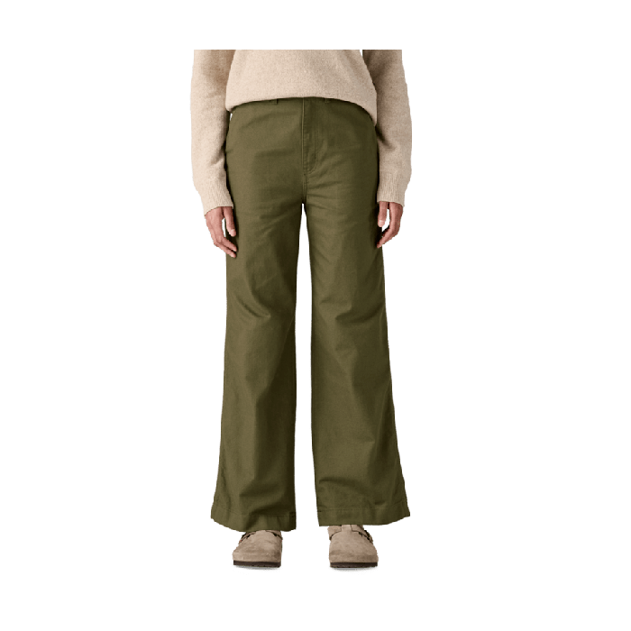 Ženske hlače POINT REYES CANVAS WIDE (Basin Green)