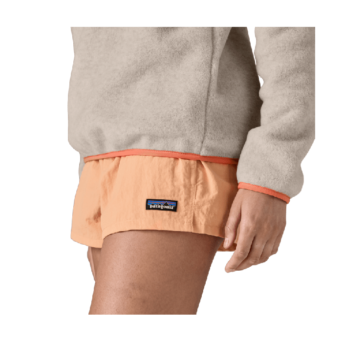 Ženski flis LW SYNCH SNAP (Oatmeal Heather w/Heirloom Peach)