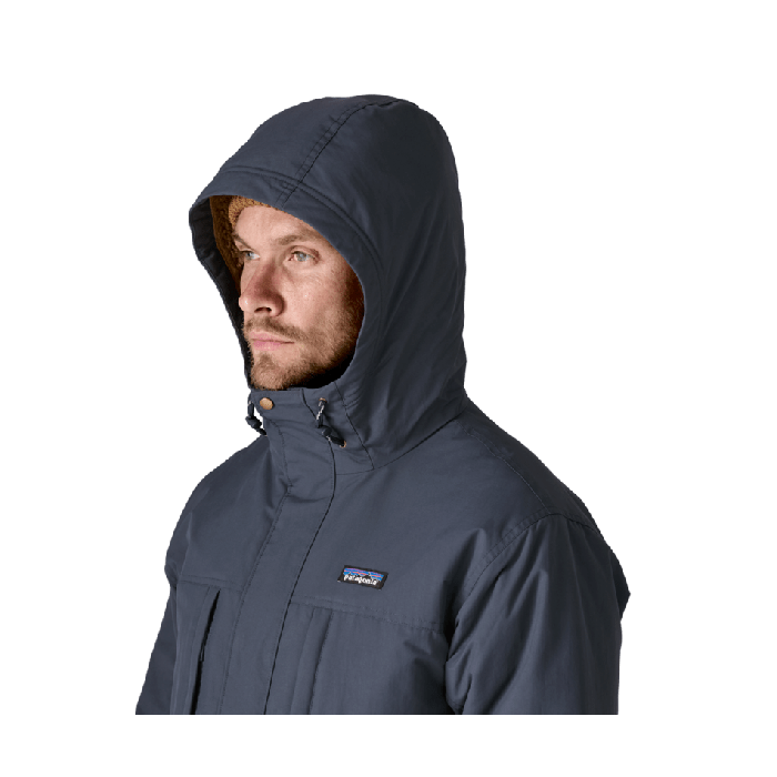 Moški podložen plašč ISTHMUS PARKA (Smolder Blue)