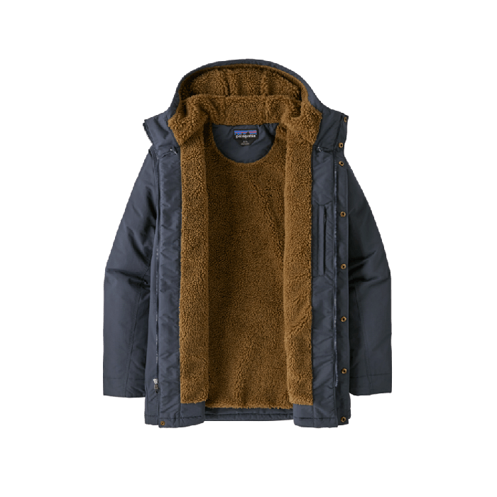 Moški podložen plašč ISTHMUS PARKA (Smolder Blue)