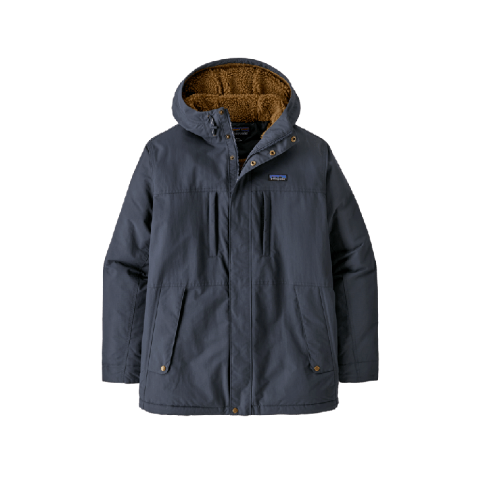 Moški podložen plašč ISTHMUS PARKA (Smolder Blue)