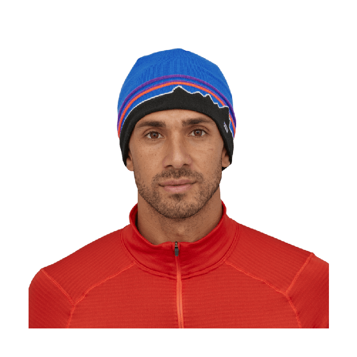Kapa Beanie Hat (Classic Fitz Roy: Andes Blue)