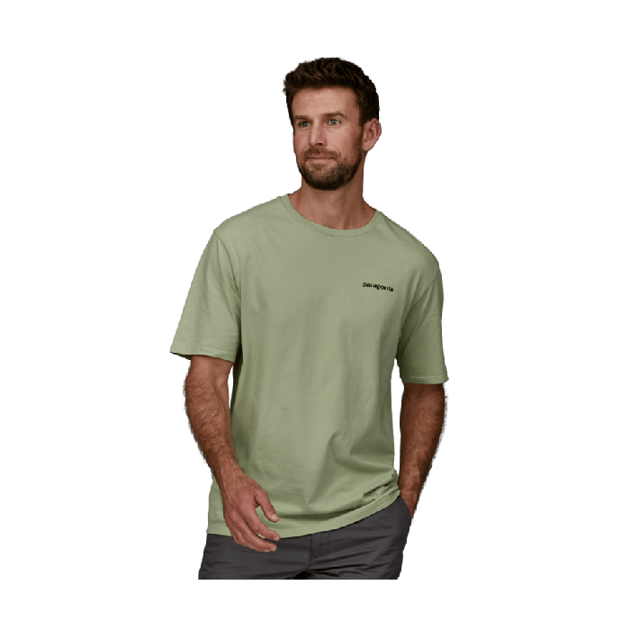Moška majica s kratkimi rokavi P-6 MISSION ORGANIC (Salvia Green)