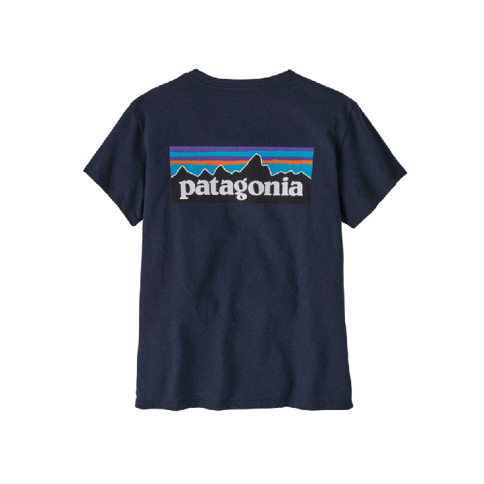 Ženska majica s kratkimi rokavi P-6 LOGO RESPONSIBILI-TEE (New Navy)