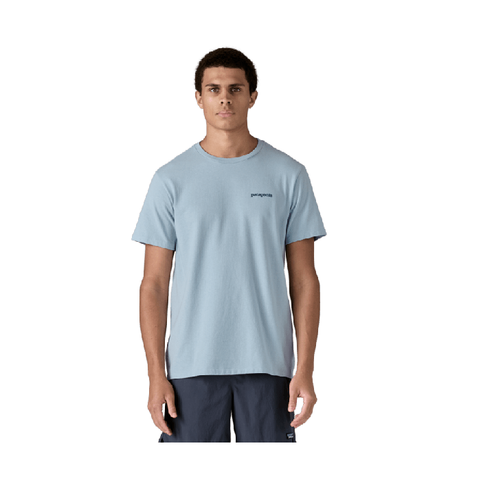 Majica s kratkimi rokavi FITZ ROY ICON (Fleck Blue)