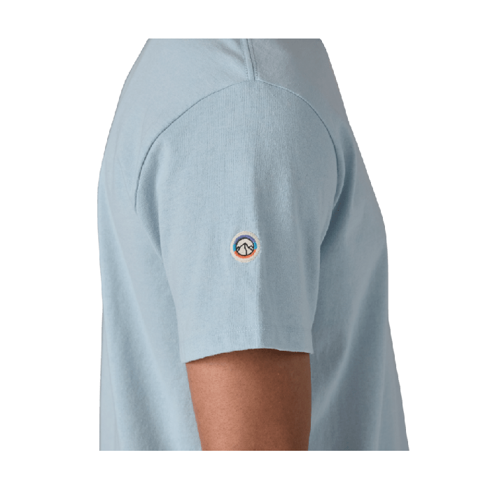 Majica s kratkimi rokavi FITZ ROY ICON (Fleck Blue)