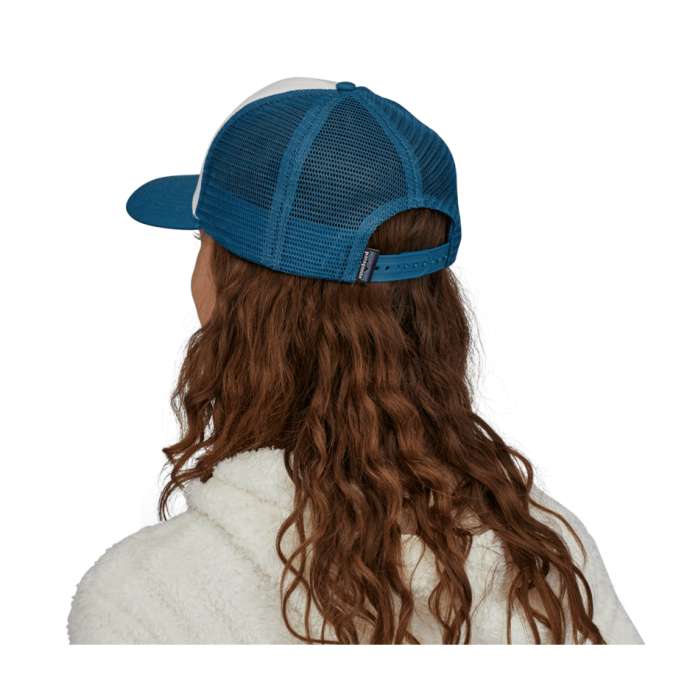 Kapa s šiltom P-6 Logo LoPro Trucker (White w/Wavy Blue)