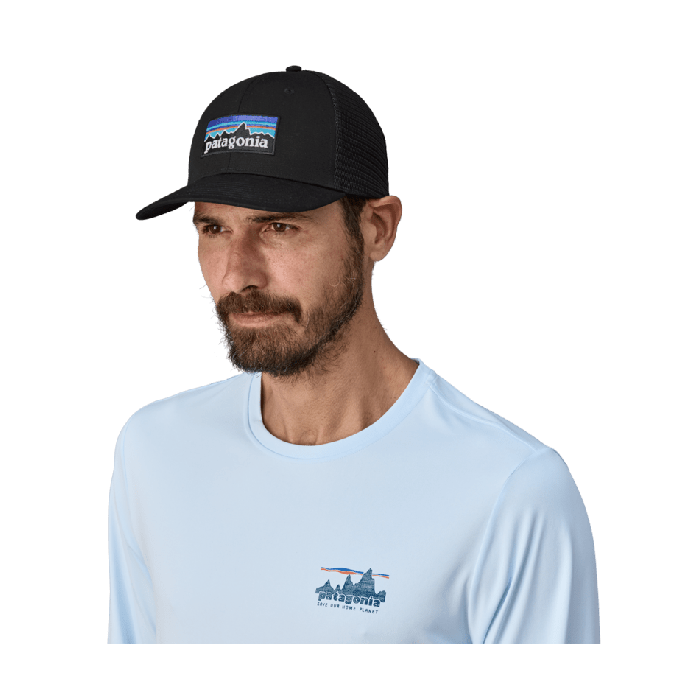 Kapa s šiltom P-6 LOGO TRUCKER (Black)