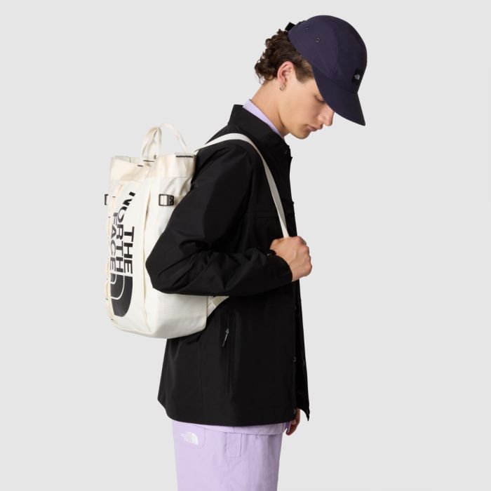 Torba BASE CAMP TOTE (WHITE DUNE/TNF BLACK)