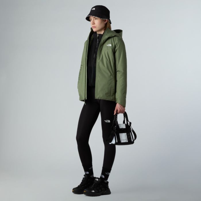 Ženska nepremočljiva jakna QUEST INSULATED (BARK MIST)