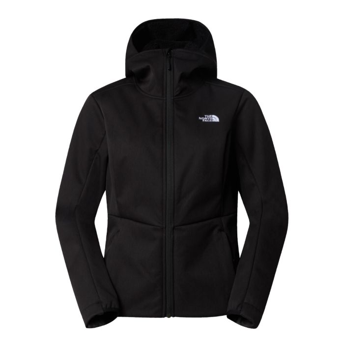 Ženska softshell jakna QUEST HIGHLOFT (TNF BLACK HEATHER)