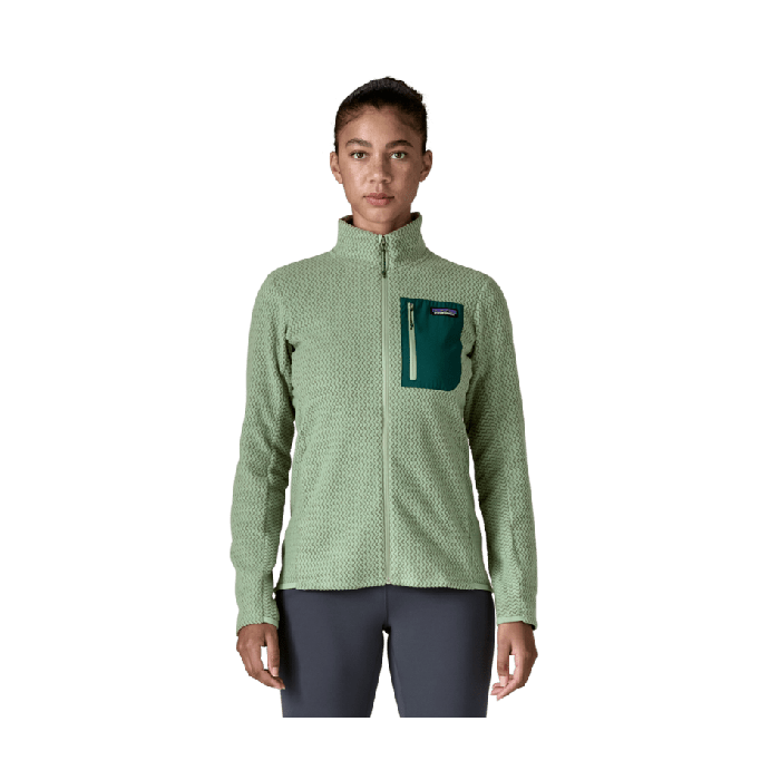 Ženski flis R1 AIR (Ellwood Green)