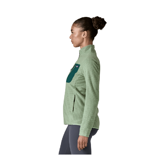 Ženski flis R1 AIR (Ellwood Green)