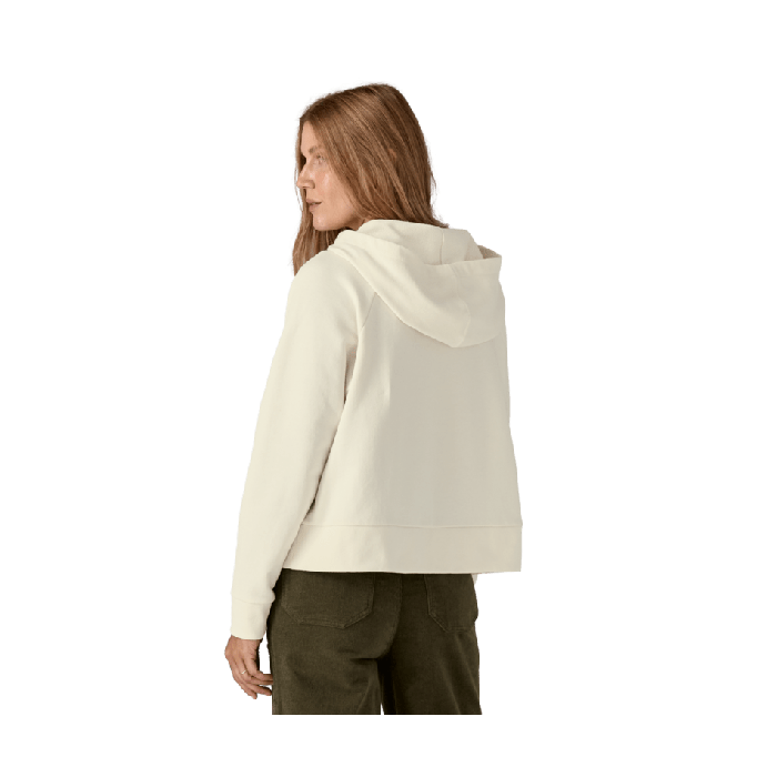 Ženski pulover s kapuco Regenerative Organic Certified Cotton Essential (Wool White)