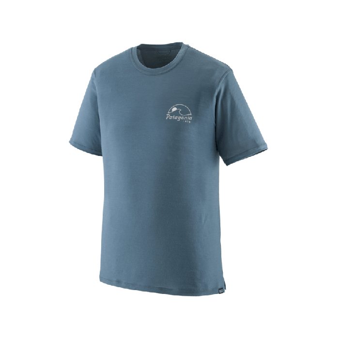 Moška aktivna kratka majica CAPILENE COOL MERINO (Imagine Moon: Utility Blue)