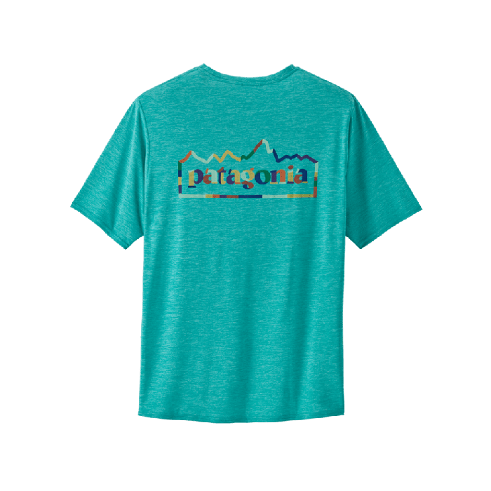 Moška aktivna kratka majica CAPILENE COOL DAILY (Unity Fitz: Subtidal Blue X-Dye)