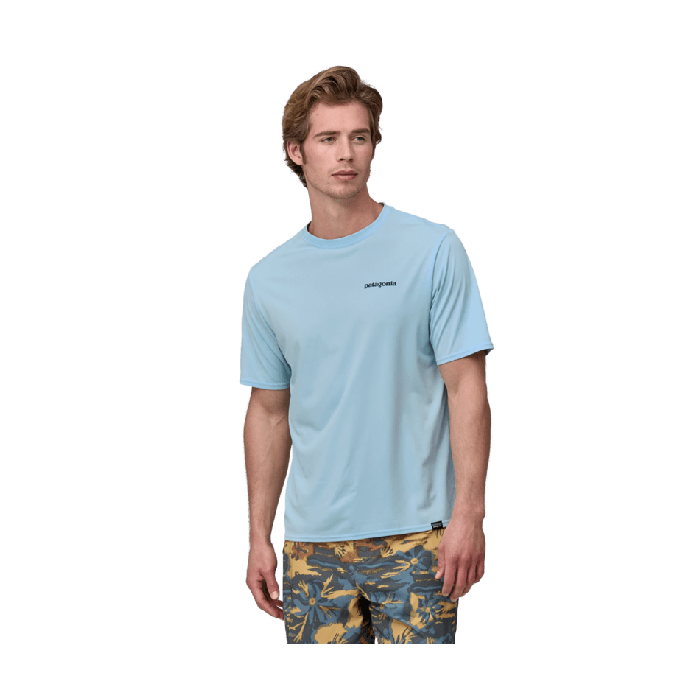Moška aktivna kratka majica CAPILENE COOL DAILY (Boardshort Logo: Chilled Blue)