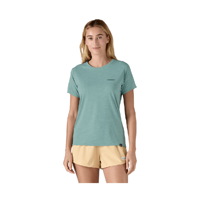 Ženska aktivna kratka majica CAPILENE COOL DAILY (Boardshort Logo: Thermal Blue X-Dye)