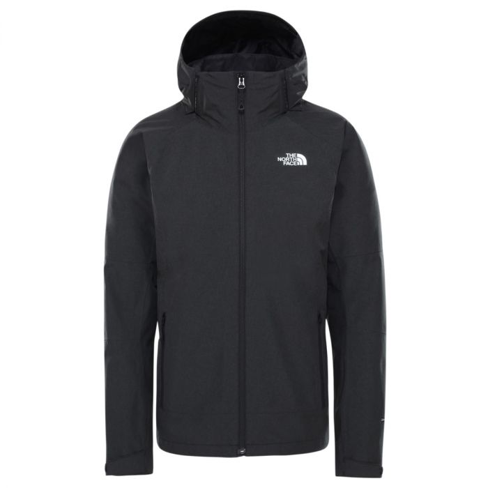 Ženska nepremočljiva jakna 3v1 INLUX TRICLIMATE (TNF BLACK HEATHER/TNF BLK)