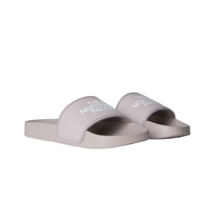 Ženski natikači BASE CAMP SLIDE III (MOONSTONE GREY/TNF WHITE)