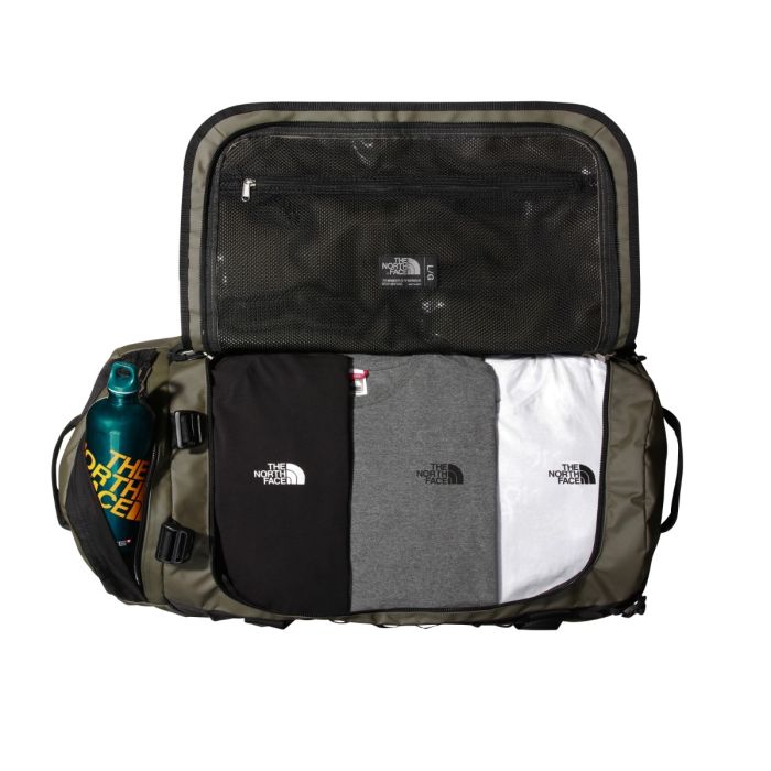 Potovalna torba BASE CAMP DUFFEL - L (New Taupe Green-TNF Black)