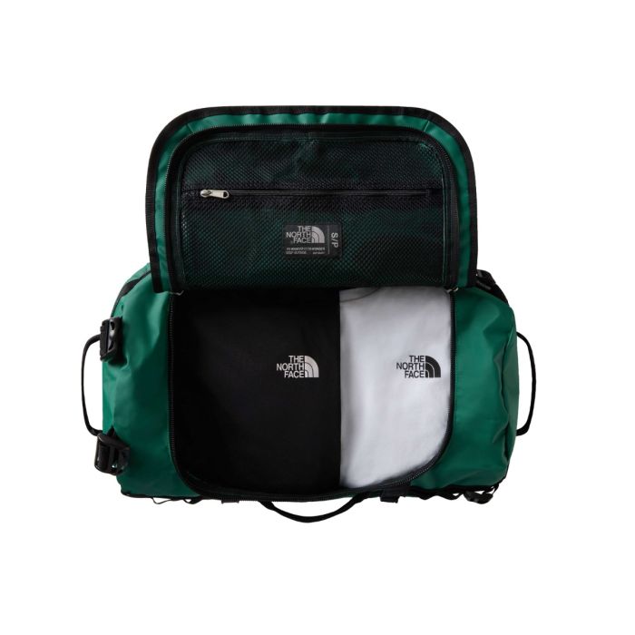 Potovalna torba BASE CAMP DUFFEL - S (EVERGREEN/TNF BLACK)