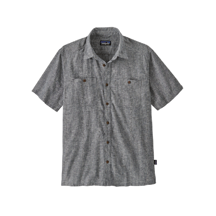 Moška srajca s kratkimi rokavi BACK STEP (Swell Dobby: New Navy)