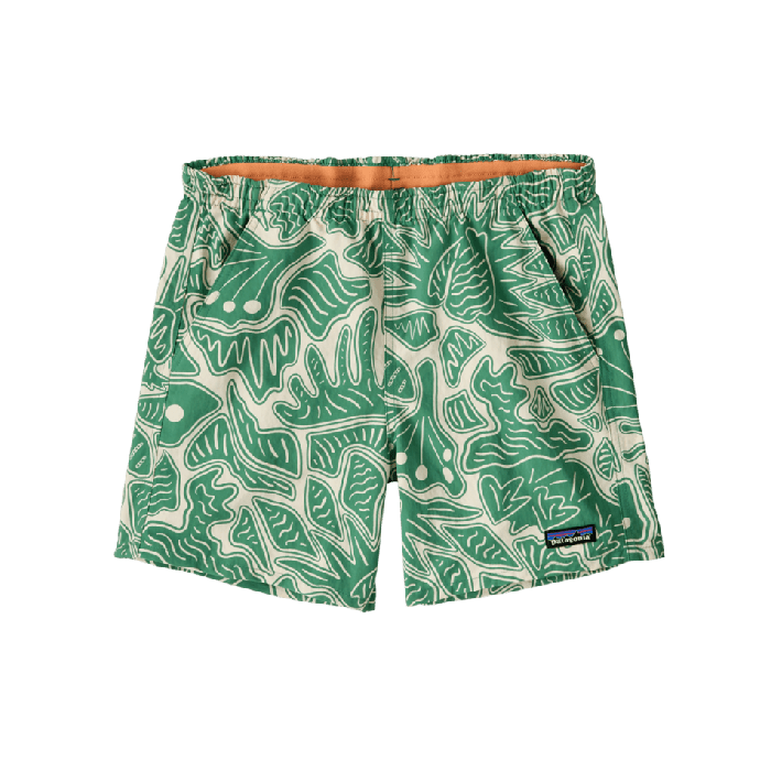 Ženske kratke hlače BAGGIES (Bees and Flowers: Heartleaf Green)