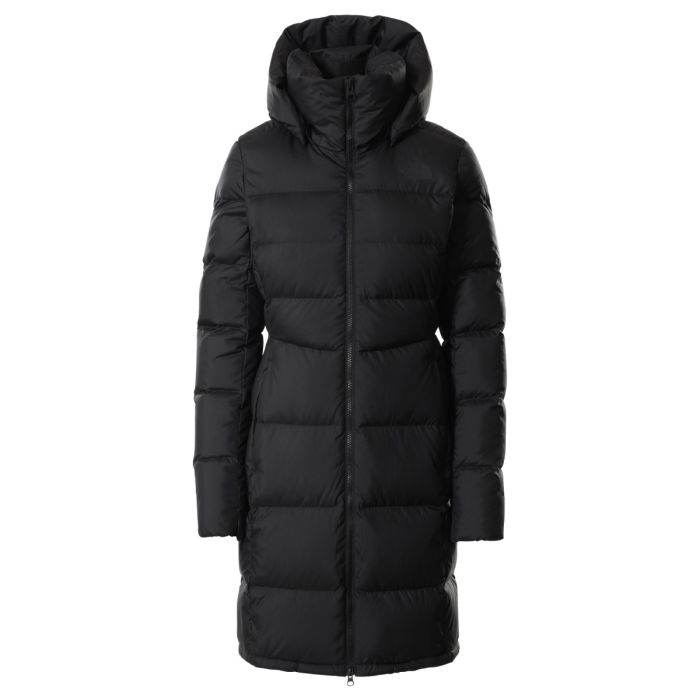 Ženski puhast plašč METROPOLIS PARKA (TNF BLACK)