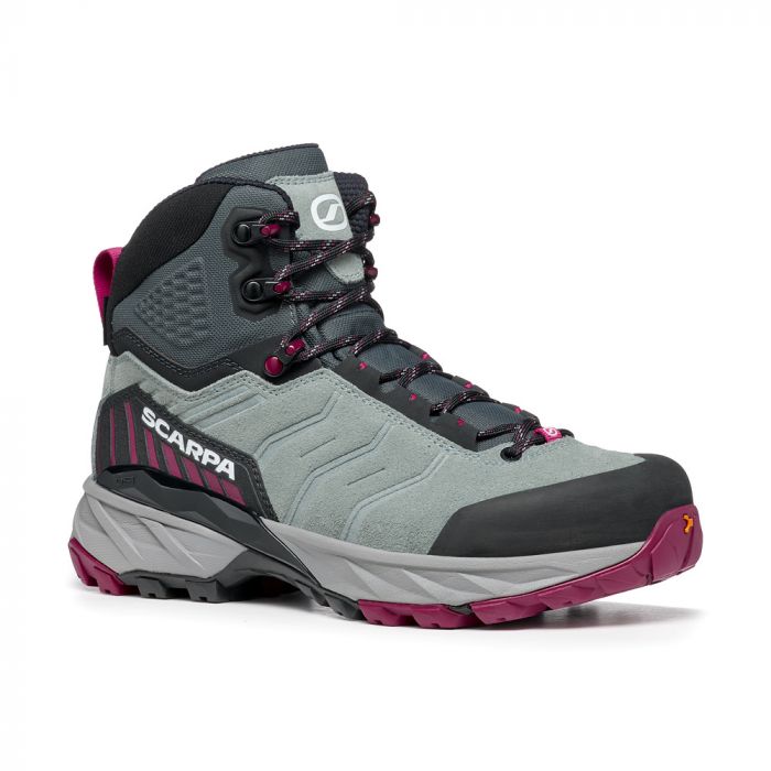 Ženski visoki pohodni čevlji RUSH TREK GTX (CONIFER RASPBERRY)