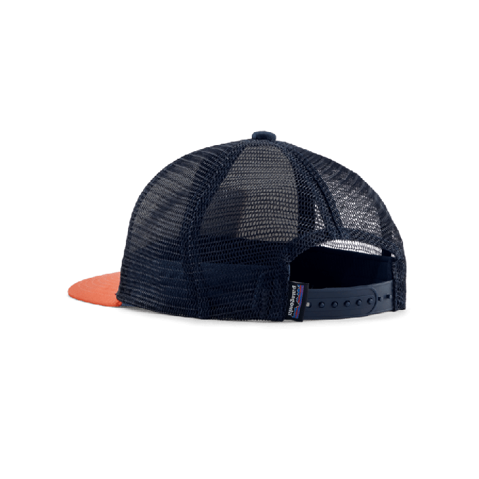 Otroška kapa s šiltom Trucker (Ridge Rise Stripe: Coho Coral)