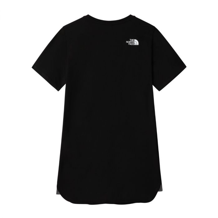 Ženska kratka majica-oblekica SIMPLE DOME (TNF BLACK)