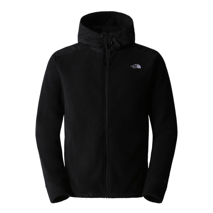 Moški flis s kapuco ALPINE 200 (TNF BLACK)