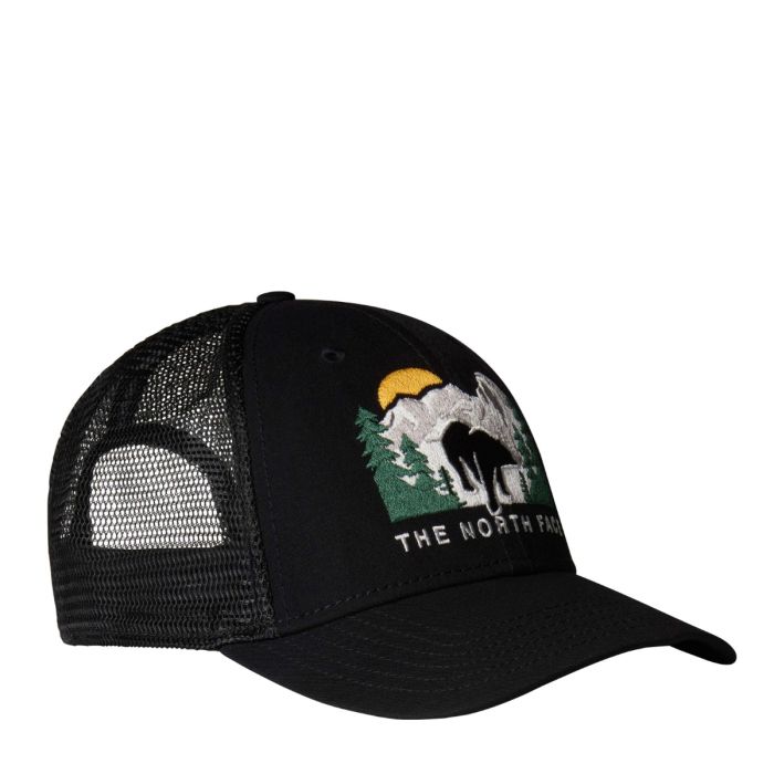 Kapa s šiltom EMBROIDERED MUDDER TRUCKER (TNF BLK/TNF BLK)