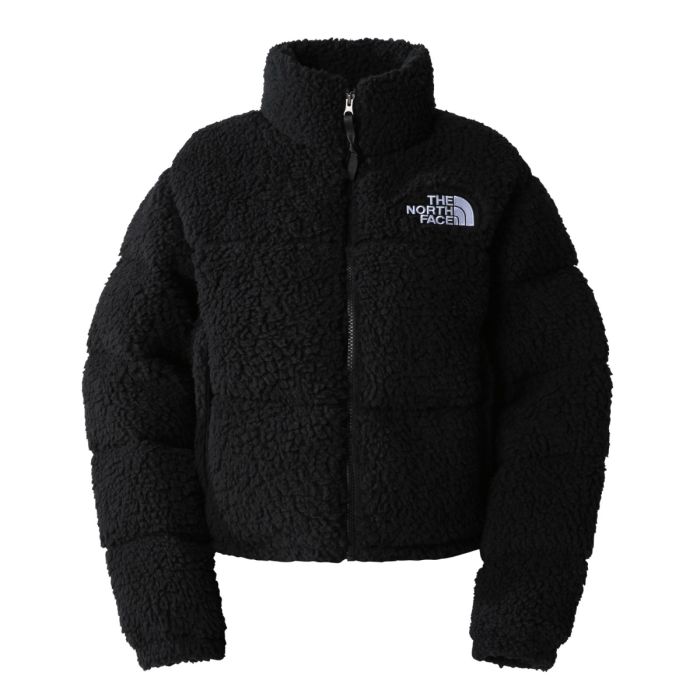 Ženska podložena jakna HIGH PILE NUPTSE (TNF BLACK)