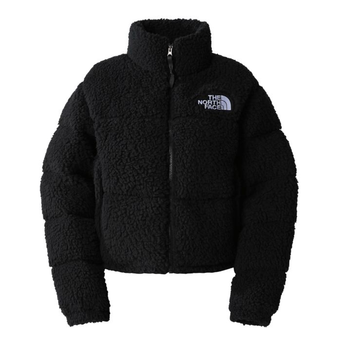 Ženska puhasto podložena jakna HIGH PILE NUPTSE (TNF BLACK)