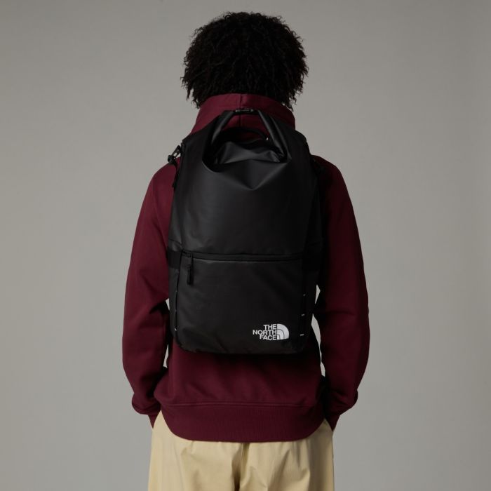 Nahrbtnik BASE CAMP VOYAGER ROLLTOP (TNF Black/TNF White)