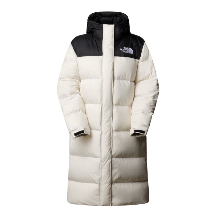 Ženski puhast plašč NUPTSE PARKA (WHITE DUNE/TNF BLACK)