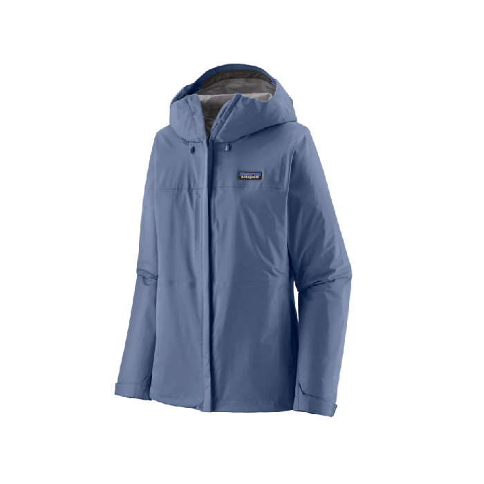 Ženska nepremočljiva vetrovka TORRENTSHELL 3L (Current Blue)