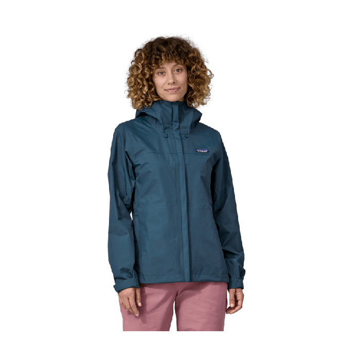 Ženska nepremočljiva vetrovka TORRENTSHELL 3L (Lagom Blue)