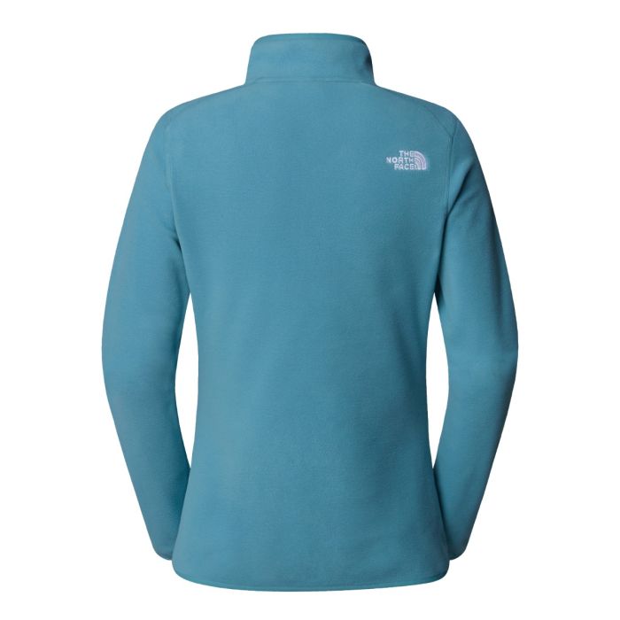 Ženski flis 100 GLACIER 1/4 ZIP (ALGAE BLUE)