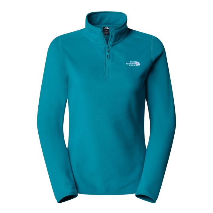 Ženski flis 100 GLACIER 1/4 ZIP (Deep Teal)