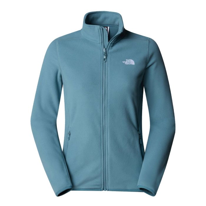 Ženski flis 100 GLACIER (STORMY BLUE)