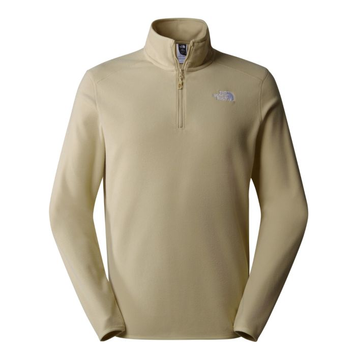 Moški flis 100 GLACIER 1/4 ZIP (GRAVEL)