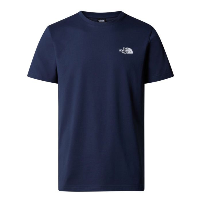Moška majica s kratkimi rokavi SIMPLE DOME (SUMMIT NAVY)