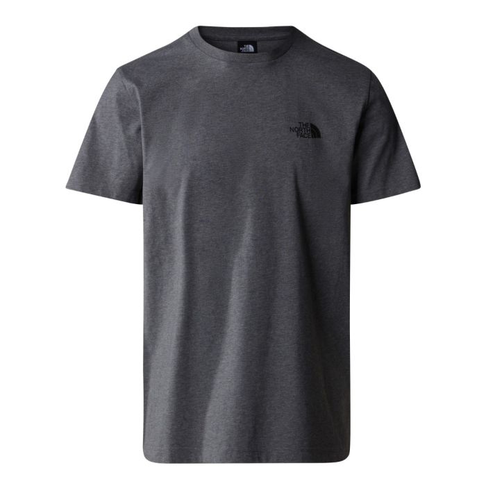 Moška majica s kratkimi rokavi SIMPLE DOME (TNF MEDIUM GREY HEATHER)