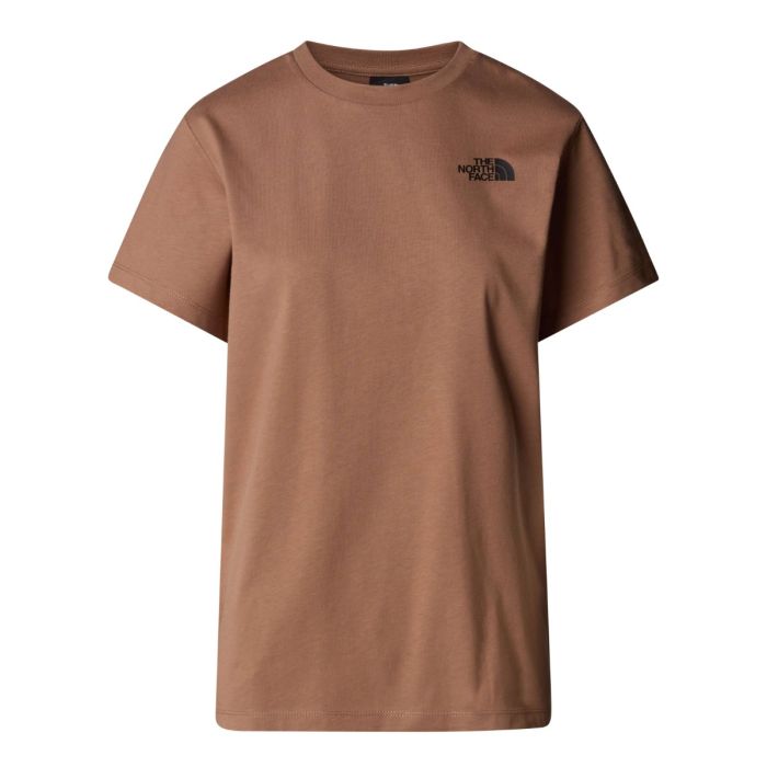 Ženska majica s kratkimi rokavi BOX NSE RELAXED (Latte-TNF White)