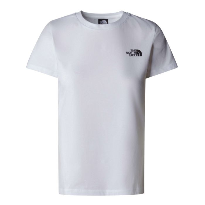 Ženska majica s kratkimi rokavi BOX NSE SLIM (TNF WHITE)